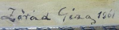 Géza Zórád (1890 - 1969) / Na dedinskom dvore thumbnail 2