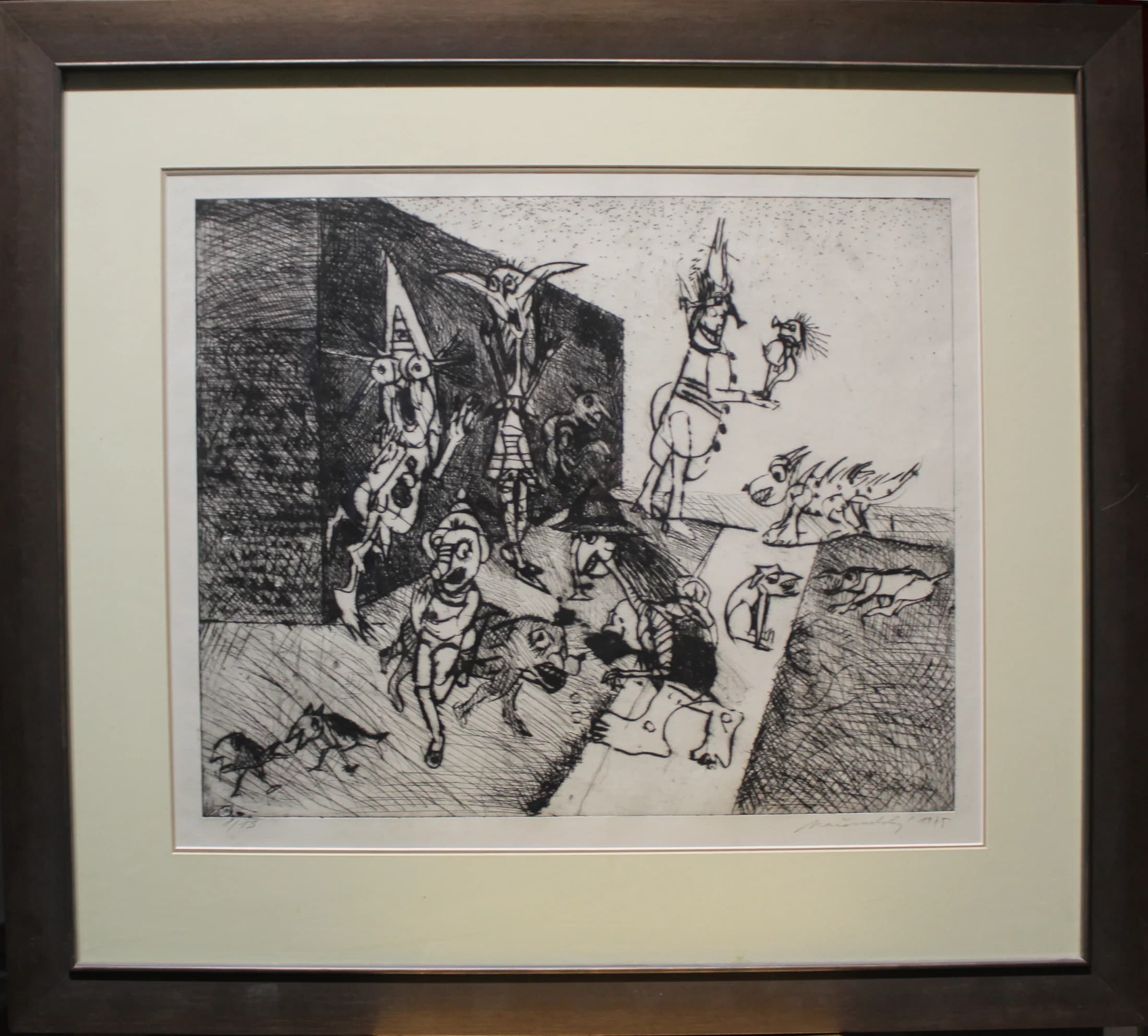 Jiří Načeradský (1939 - 2014) / Pri stene  - 1