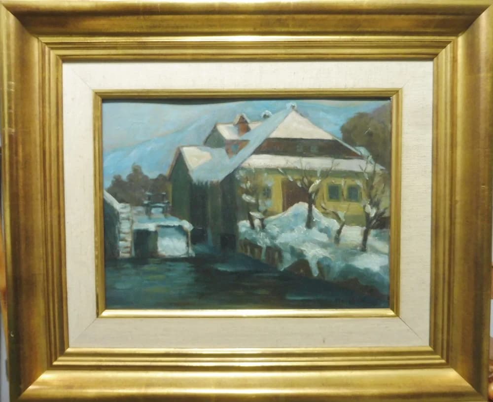 Jozef Teodor Mousson (1887 - 1946) / Vodný mlyn pod Tatrami