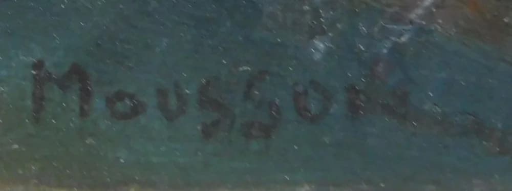 Jozef Teodor Mousson (1887 - 1946) / Vodný mlyn pod Tatrami thumbnail 2