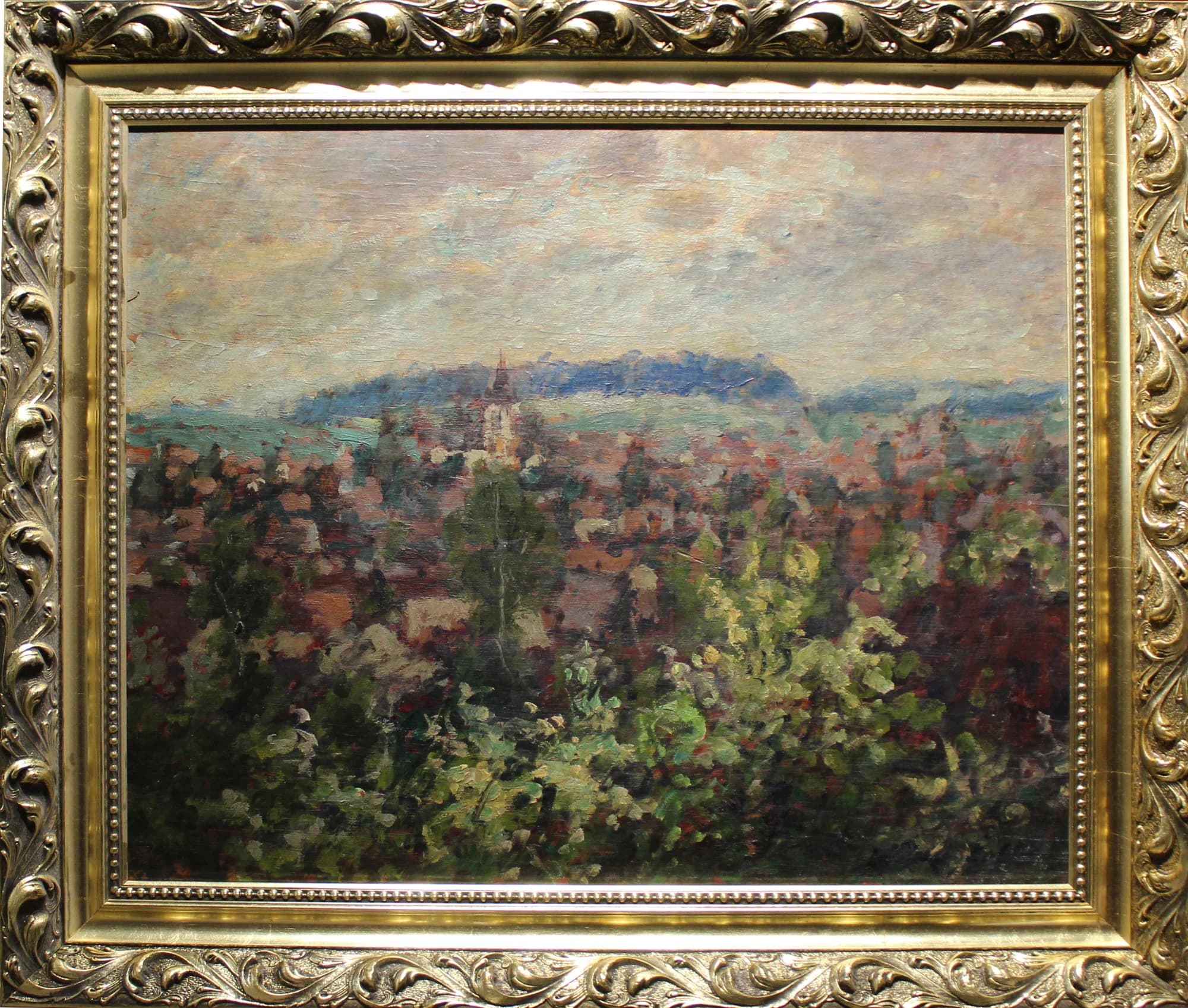 Václav Šafář (1915 – 1991) / Pohľad na dedinu - 1