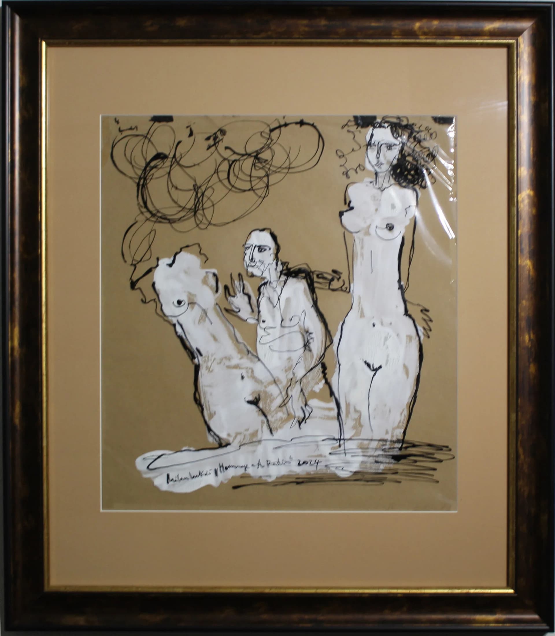 Milan Lukáč (1962) / Hommage a A. Rodin (Sochár a jeho model) - 1