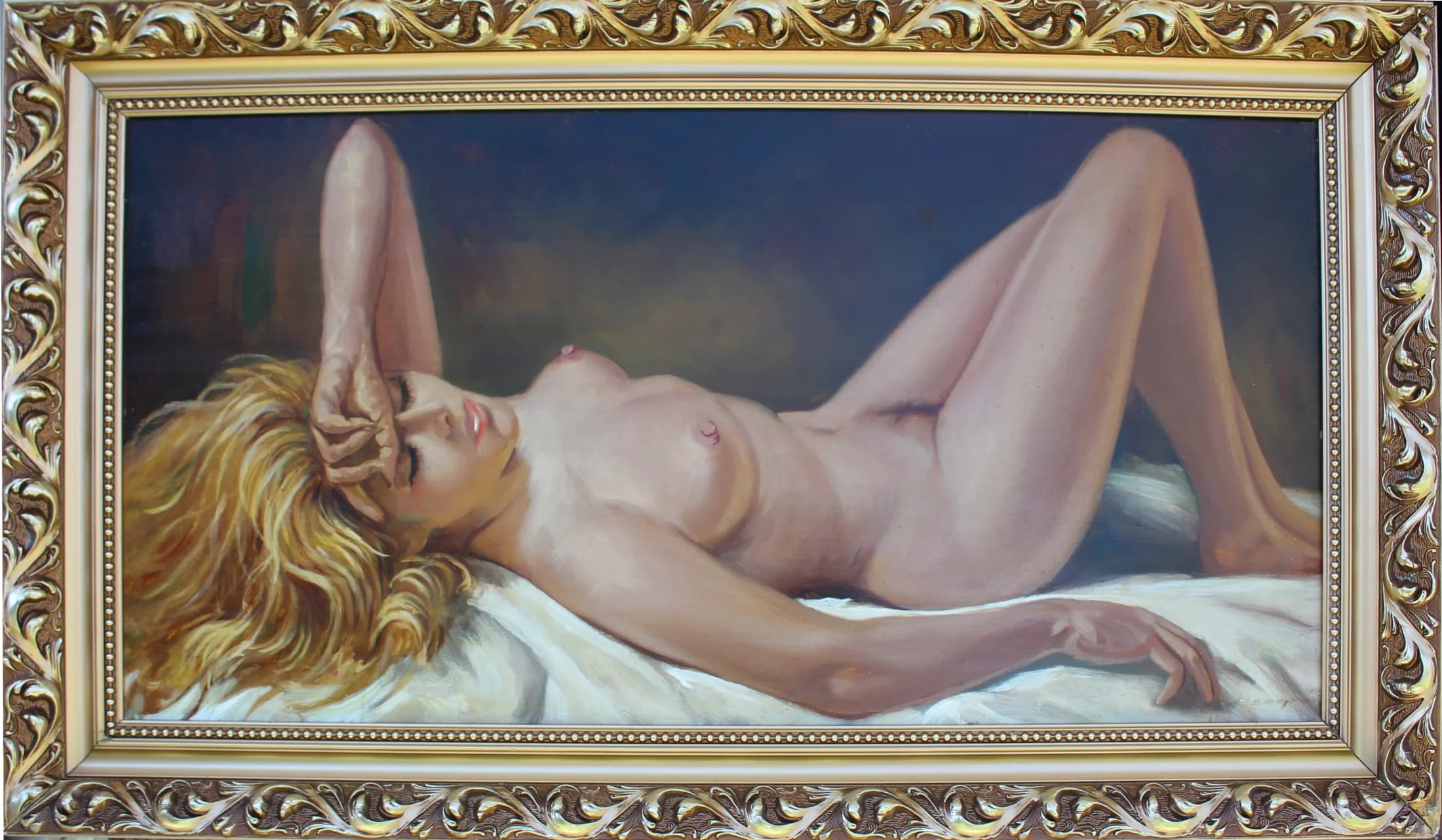 Károly Szegvári (1920 - 2002) / Ležiaca - 1