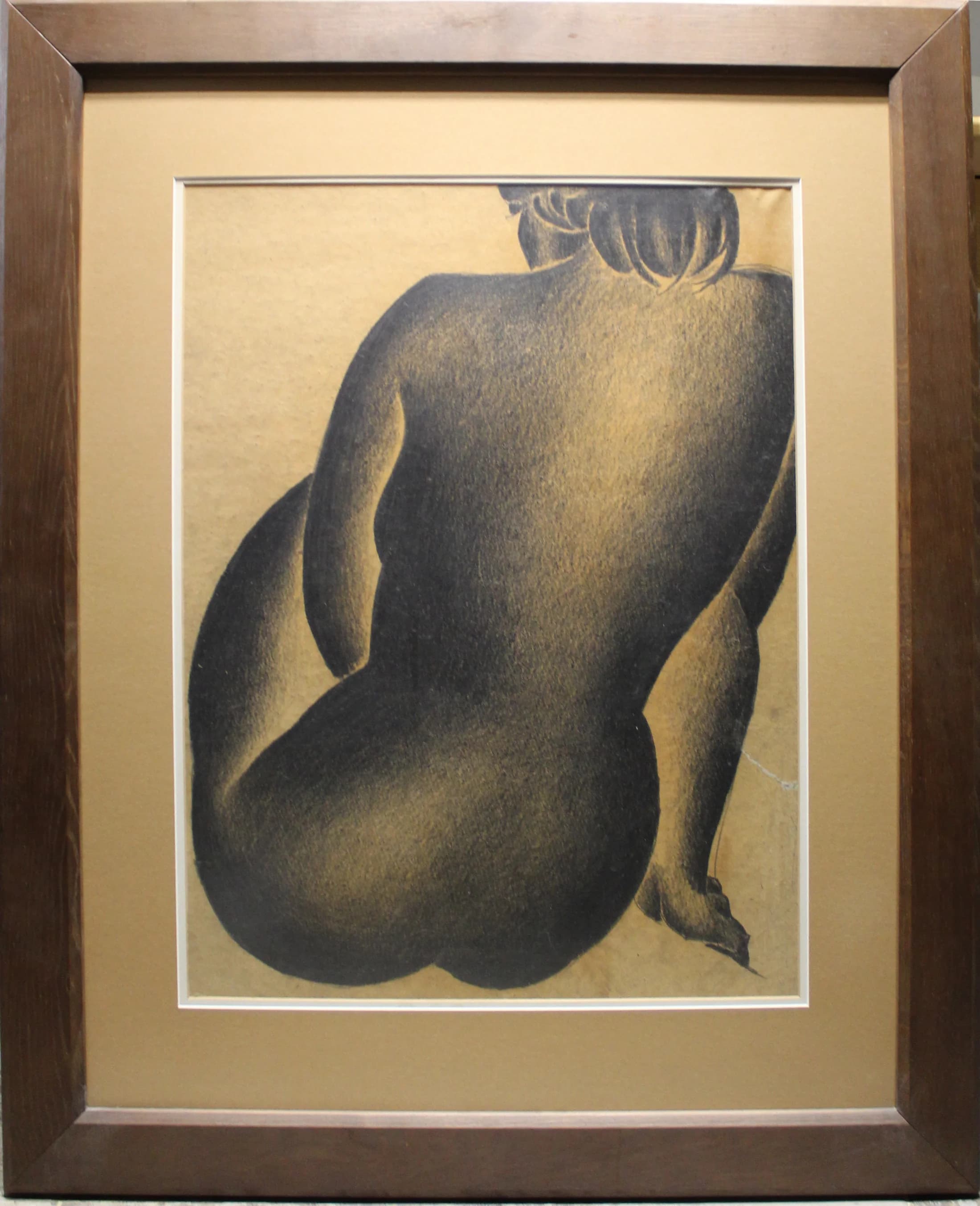 Milan Laluha (1930 - 2013) / Ženský akt - 1