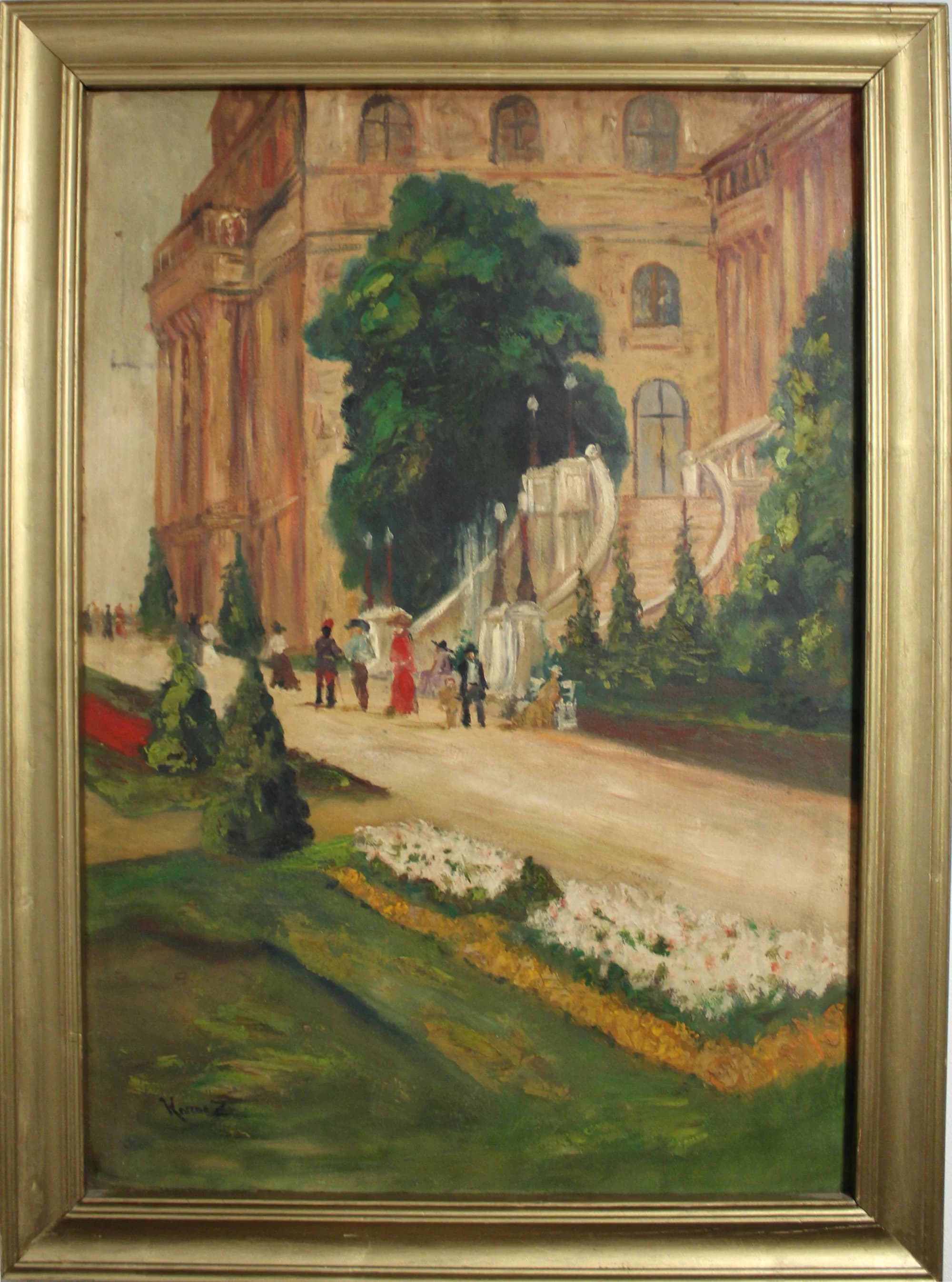 Zoltán Karczag (1881 - 1944) / Vychádzková nálada - 1