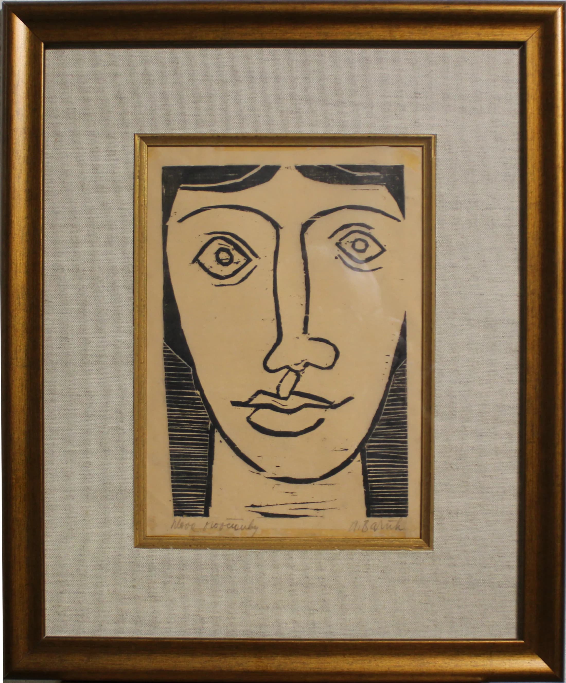 Andrej Barčík (1928 - 2004) / Hlava ženy - 1