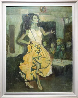 Gustav Köhler (1859 - 1922) / Flamenco Dancer