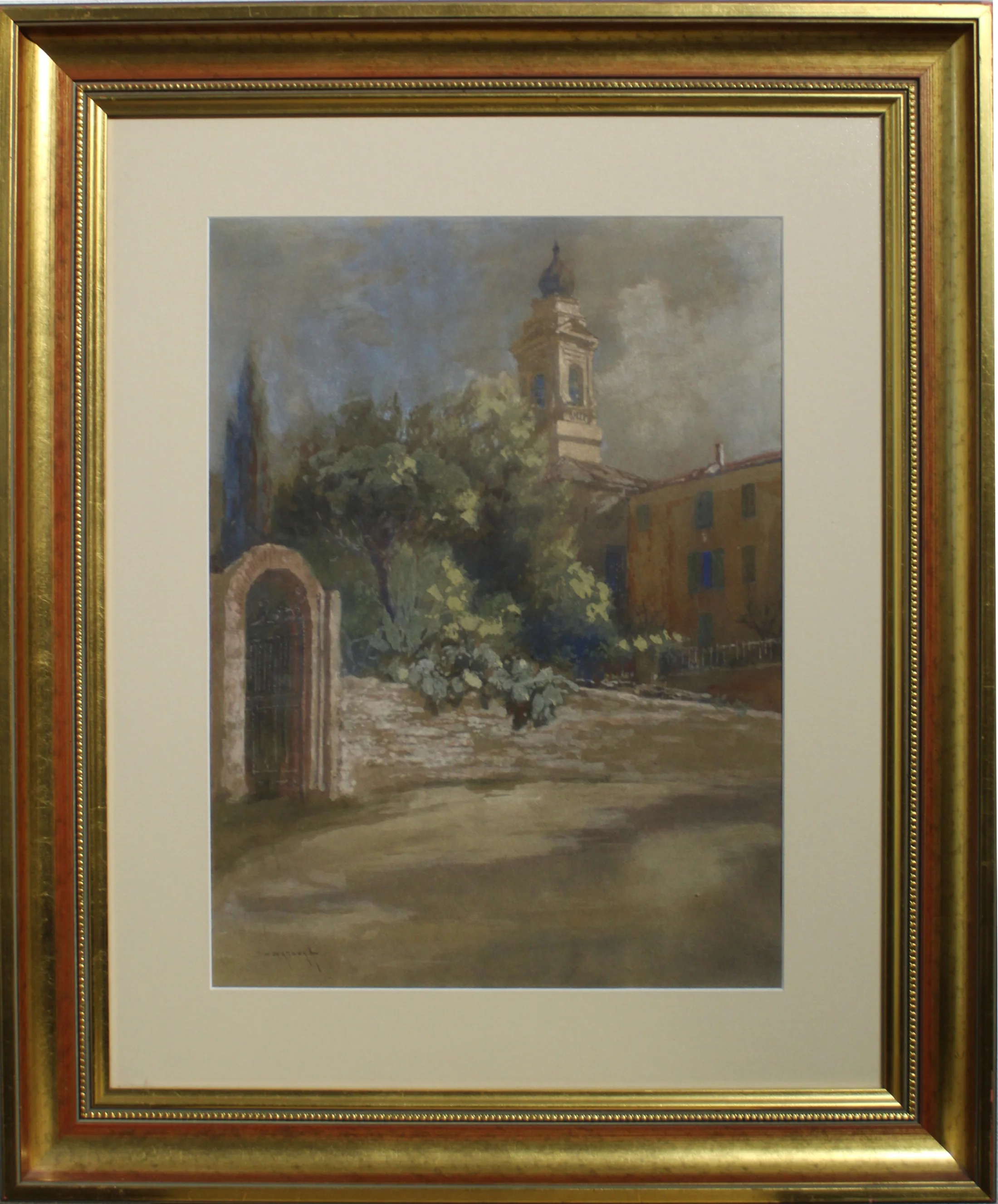 Antal Neogrády (1861 - 1942) / Za kostolom