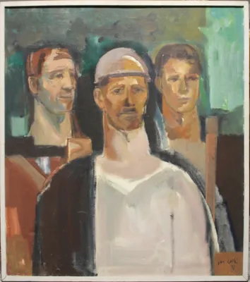 Ján Ilavský (1924 - 2004) / Drevorubači  
