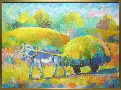 Gulmir Telgoziev / Oslí povoz