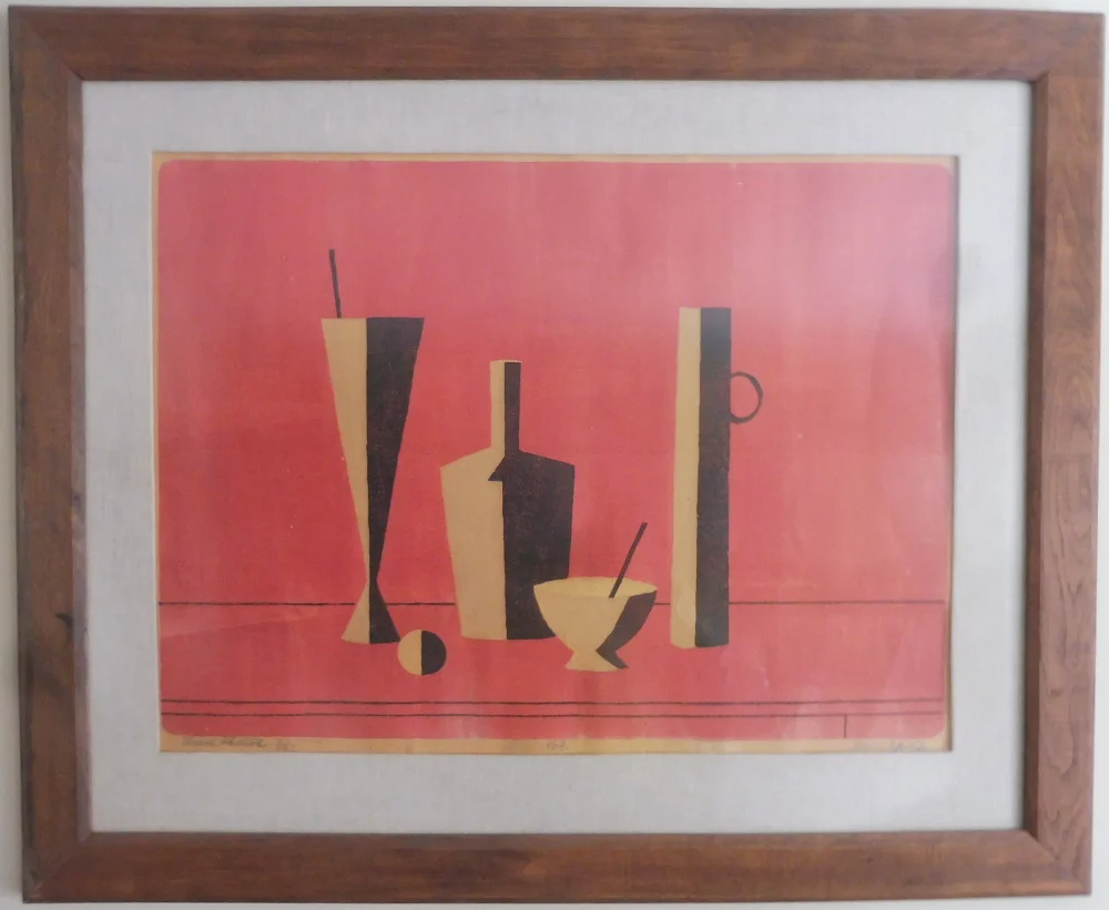 Andrej Barčík (1928 - 2004) / Červené zátišie