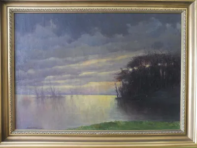 Eugen Szepesi Kuszka (1885 - 1948) / Krajina s jazerom