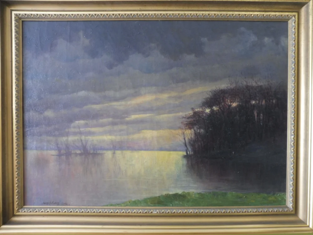 Eugen Szepesi Kuszka (1885 - 1948) / Krajina s jazerom