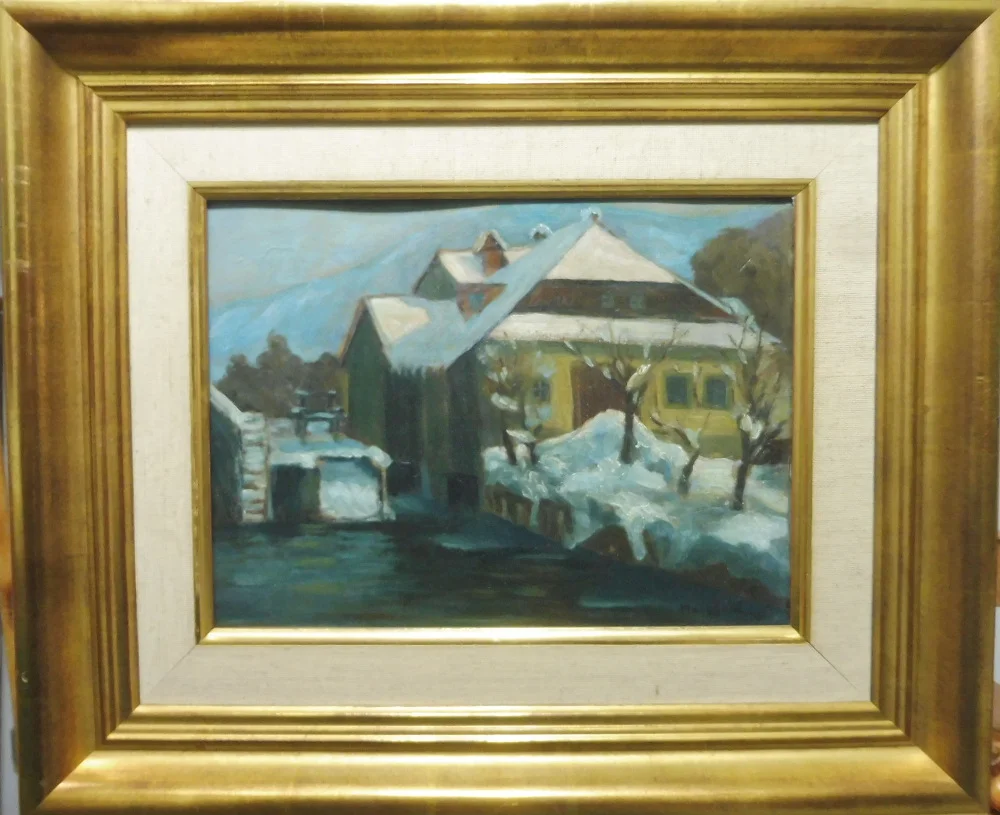 Jozef Teodor Mousson (1887 - 1946) / Vodný mlyn pod Tatrami