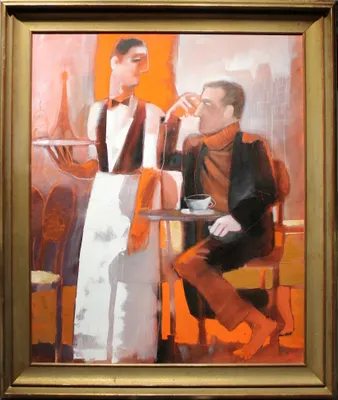 Mgr. Art Jana Viktorová (1978) / Čašník z Montmartru