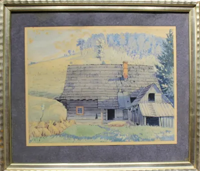 Martin Benka (1888 - 1971) / Chalupa vo Valašskej Bystřici