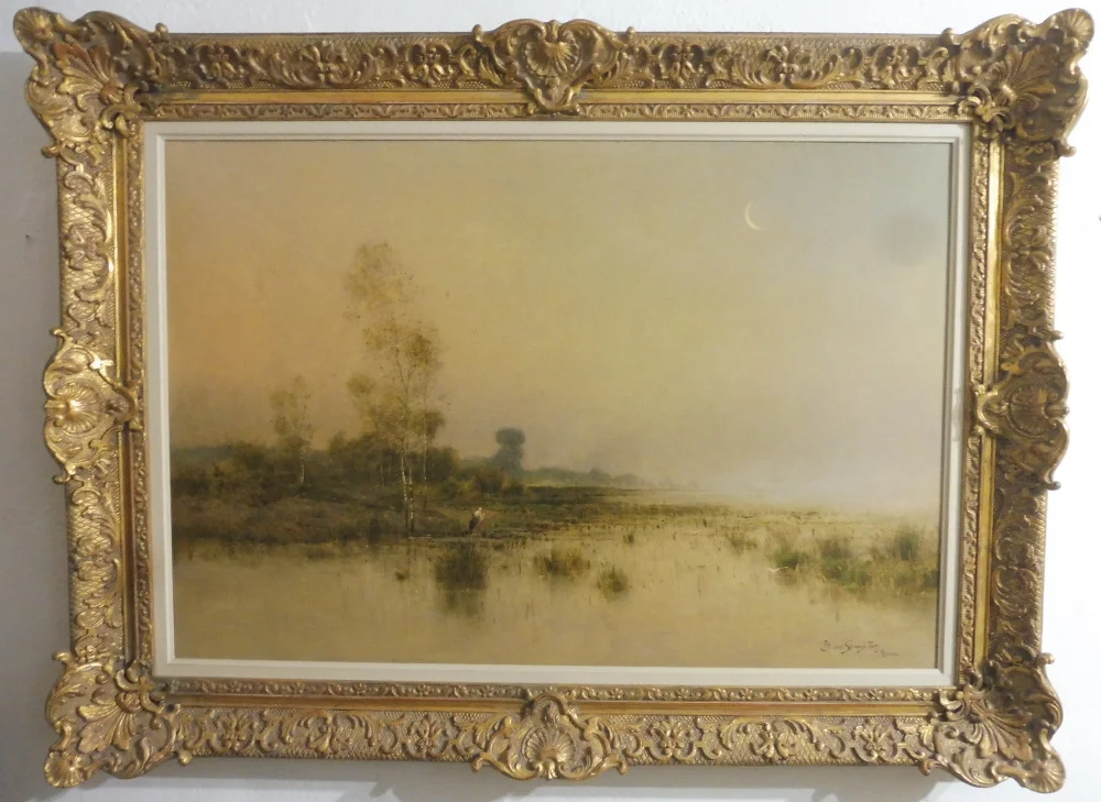 Béla Spányi (1852-1914) / Krajina s jazerom